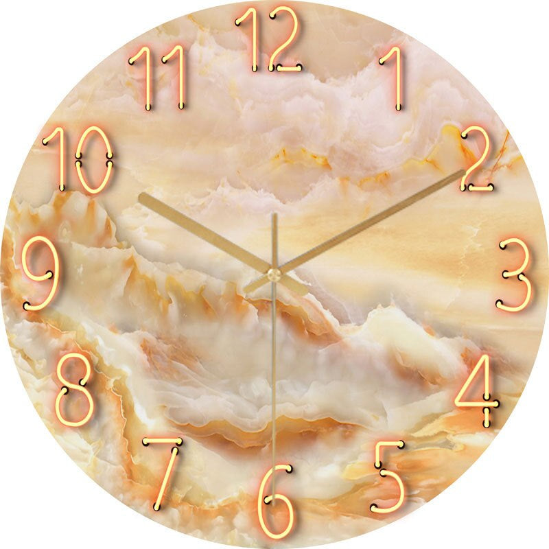 Modern Slim Large Wall Clock