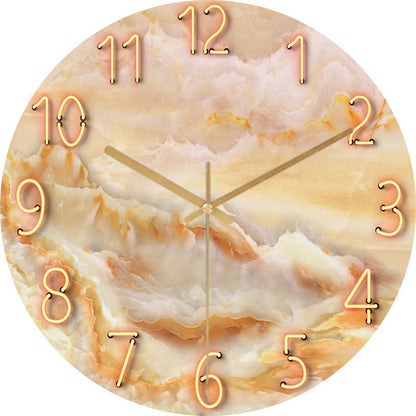 Modern Slim Large Wall Clock