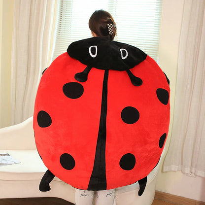 Cute Ladybug Soft Cushion Pillow