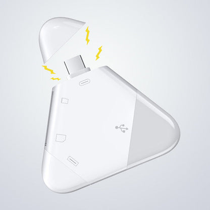 Universal 3-in-1 Memory Card Reader Adapter