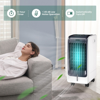 Compact Personal Air Cooler with 3-Speed Fan