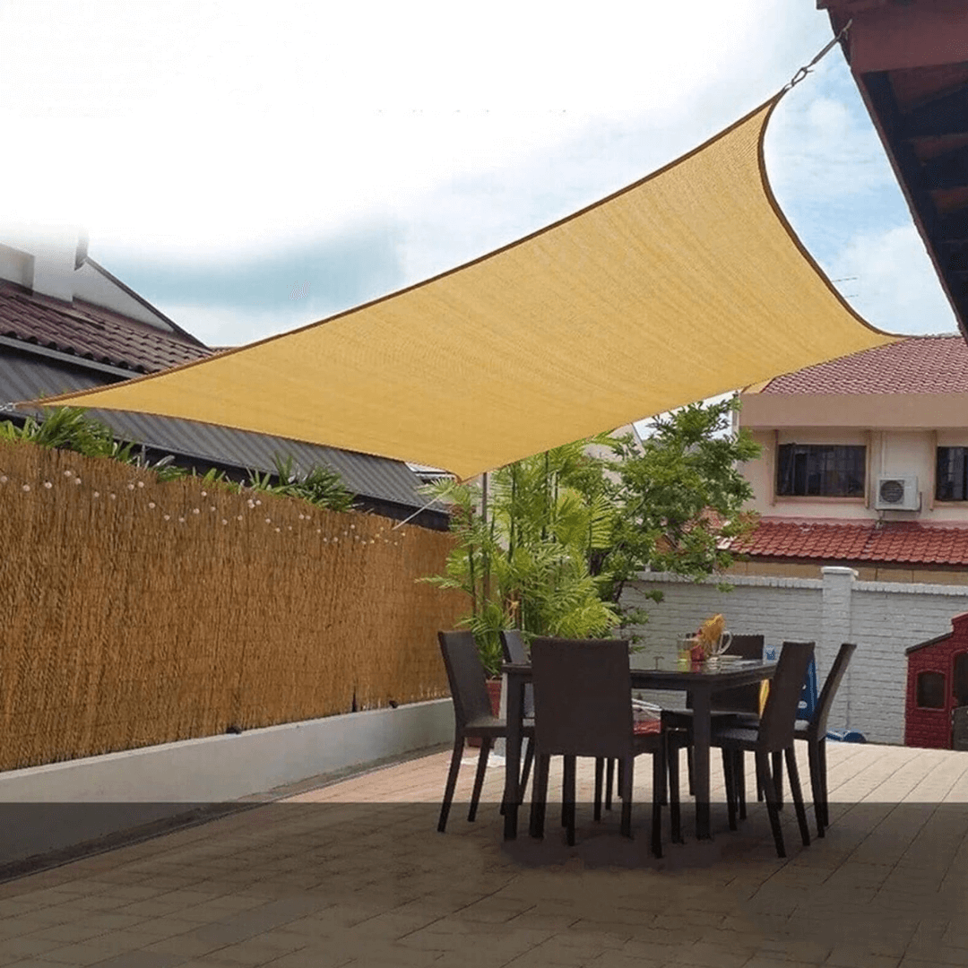 Outdoor Sun Shade Screen - Durable UV Protection Netting