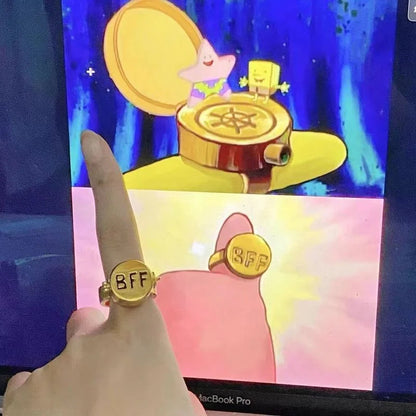 Heartfelt BFF Promise Ring