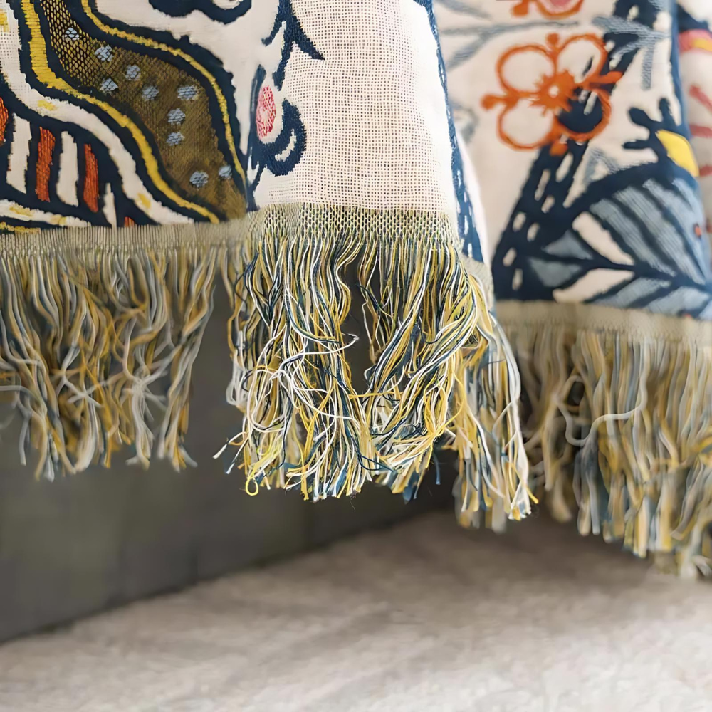 Cozy Vintage Chic Blanket Throw