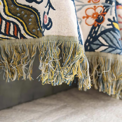 Cozy Vintage Chic Blanket Throw