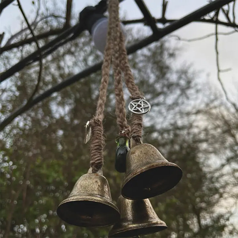 Unique Witch Bell Home Decor Accent