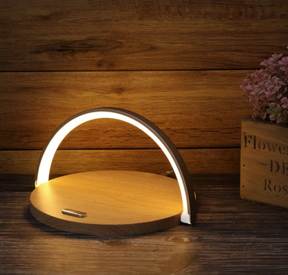 Ambient 3-in-1 LED Night Lamp With Wireless Charger