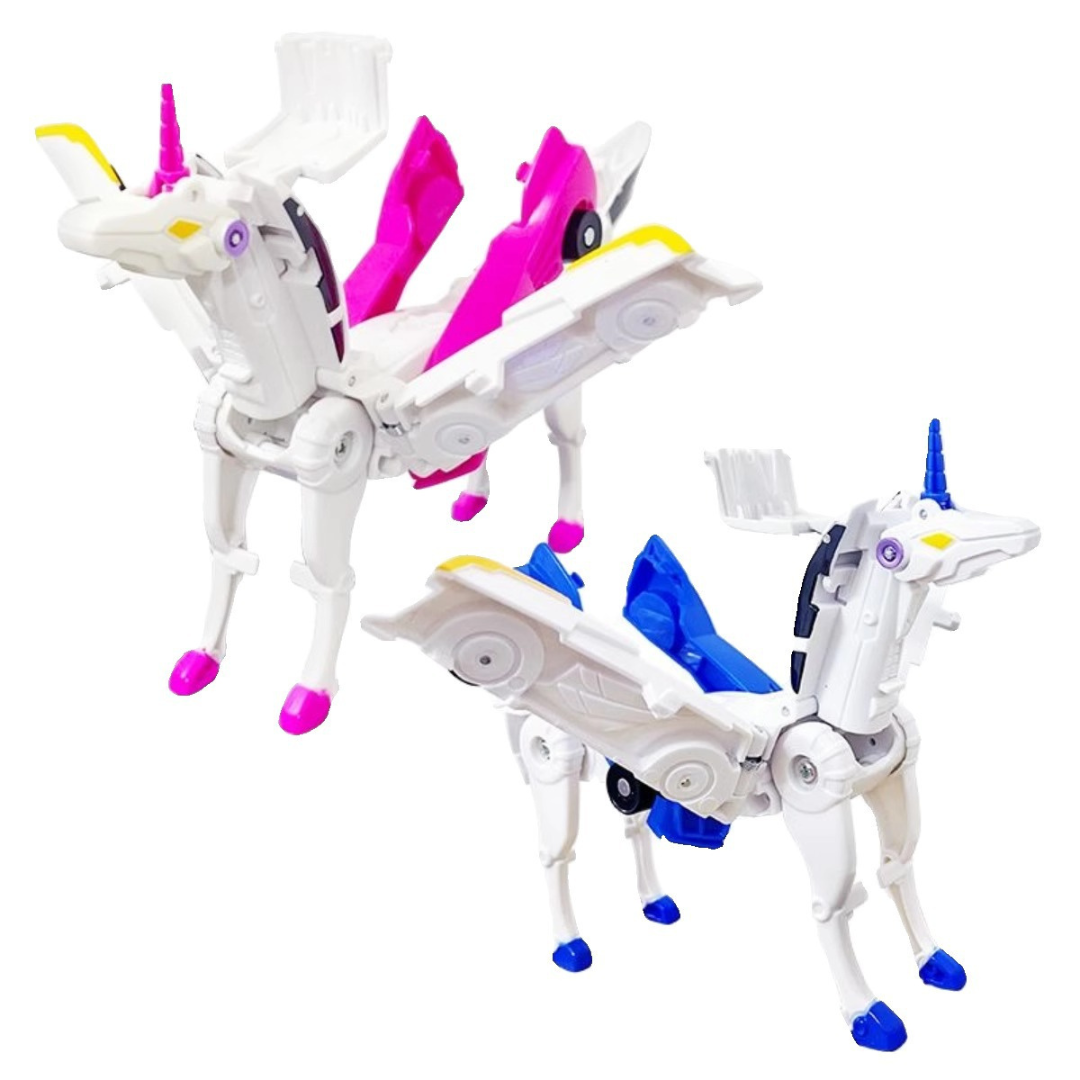 Colorful Unicorn Toy Vehicles