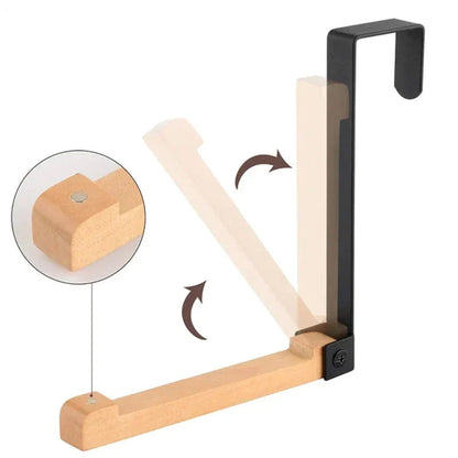 Space Saving Collapsible Door Clothes Hook