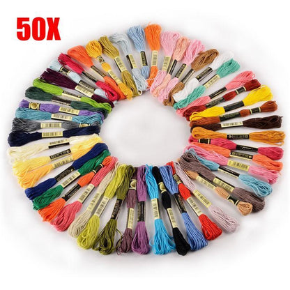 Colorful Cotton Thread Floss - Fesara