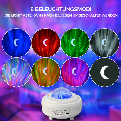 Colorful Night Sky Projector Lamp