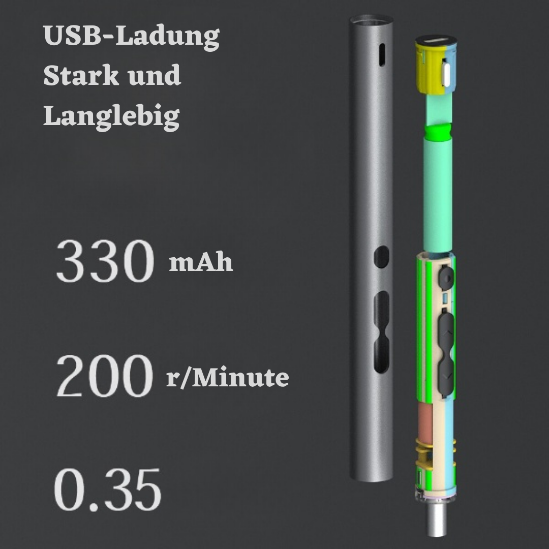Fast Electric Screwdriver with Easy Grip Handle