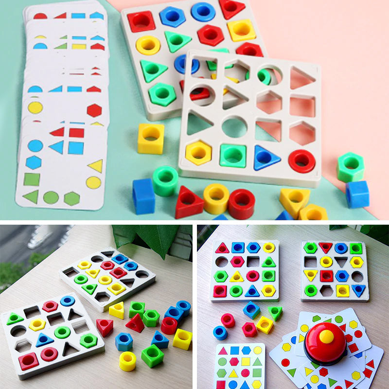 Fun Interactive Colorful Learning Shape Toy