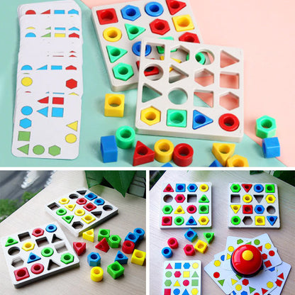 Fun Interactive Colorful Learning Shape Toy