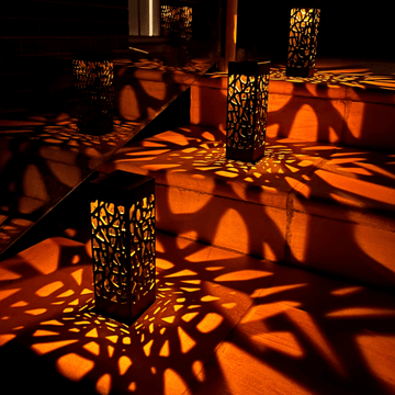 Solar Powered Outdoor LED Lamp Post