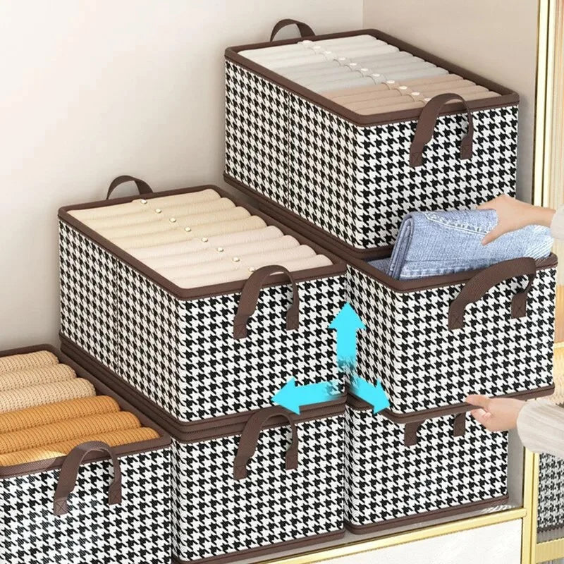 Space Saving Folding Jeans Storage for Closet