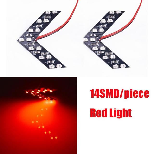Bright 2PC LED Car Arrow Light Panels