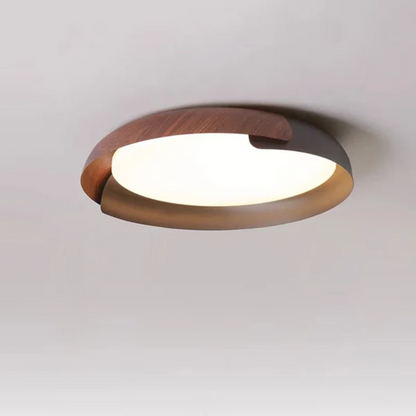 Rustic Wood Bedroom Ceiling Light