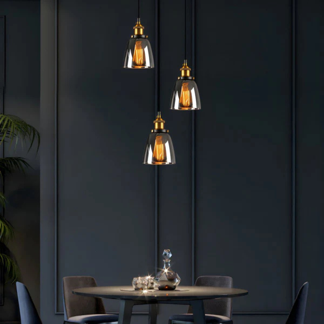 Classic Glass Pendant Light Fixture