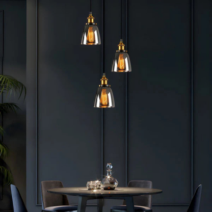 Classic Glass Pendant Light Fixture