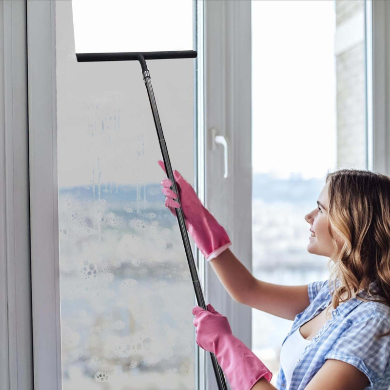 Easy Reach Shower Squeegee - Effective Bath Cleaner Tool