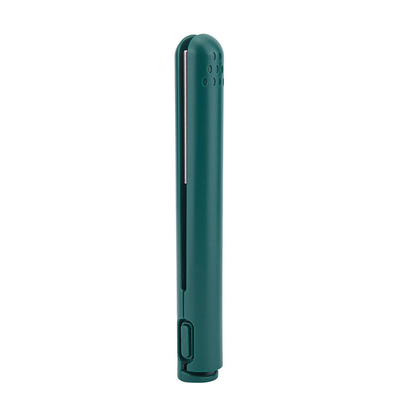 Compact 2-in-1 Curling and Flat Iron with Ceramic Plate