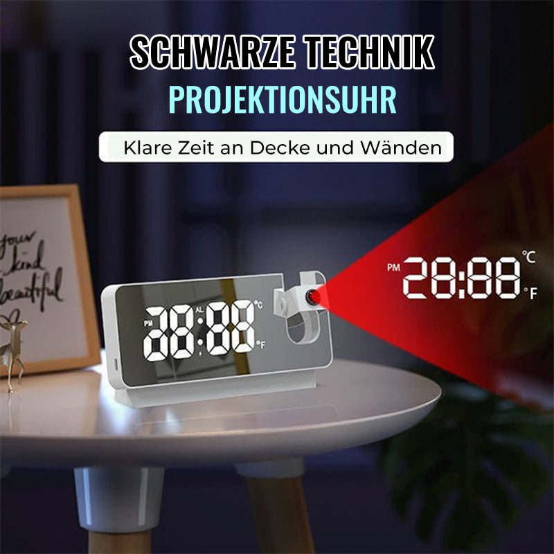Smart LED Projection Alarm Clock