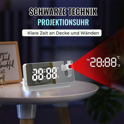 Smart LED Projection Alarm Clock