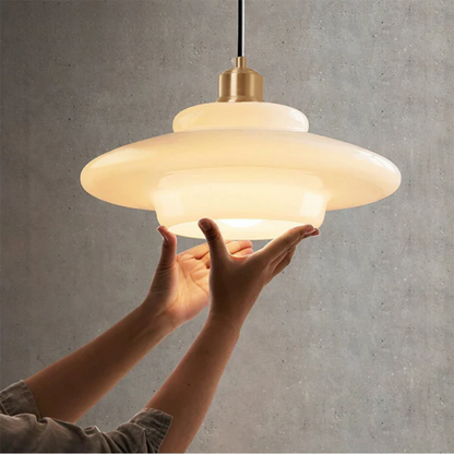 Elegant Clear Glass Hanging Light