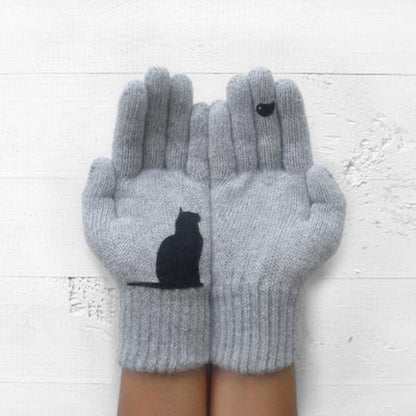 Fun Cat Shaped Cotton Gloves