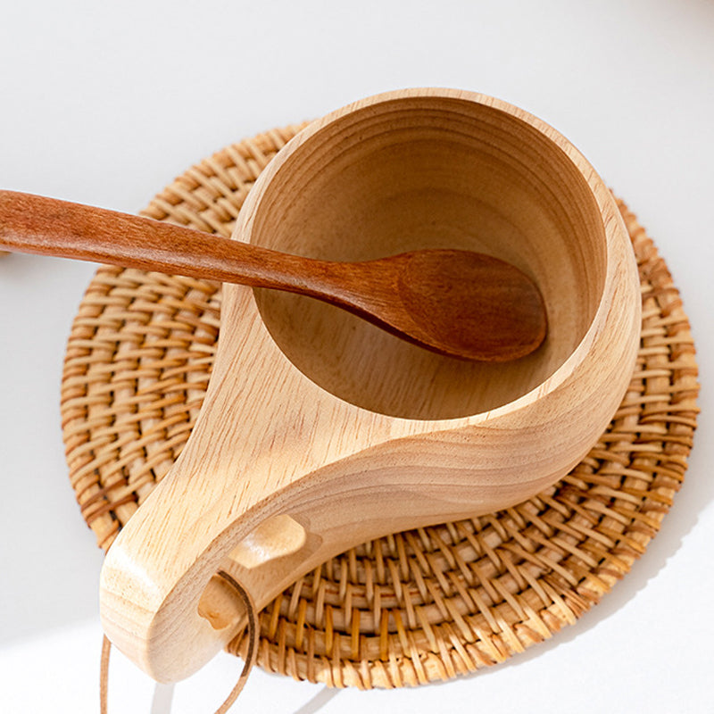 Natural Bamboo Tea Cup Set