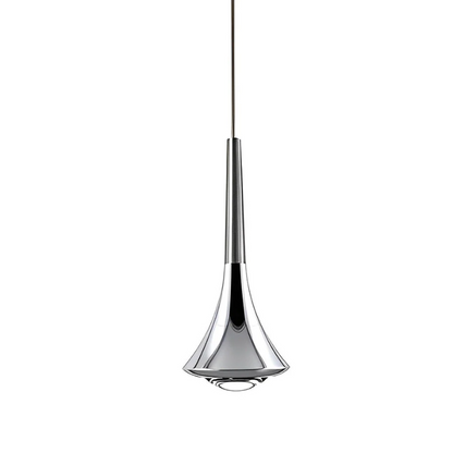 Modern Metal Drop Pendant Light Fixture