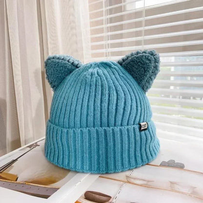 Warm Knitted Winter Hat for Women