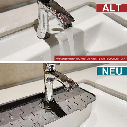 Waterproof Faucet Drip Tray Silicone Sink Catcher