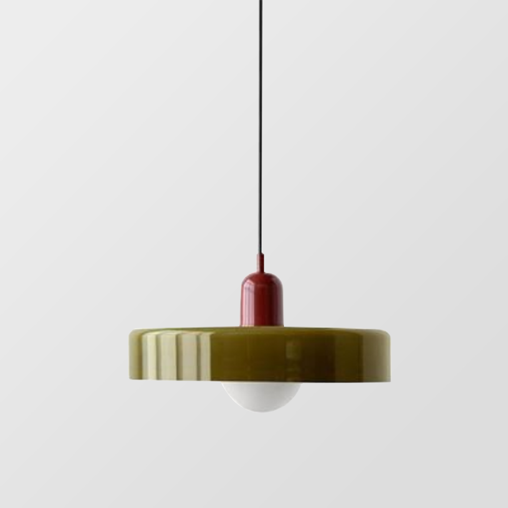 Vibrant Glass Hanging Light - Fesara