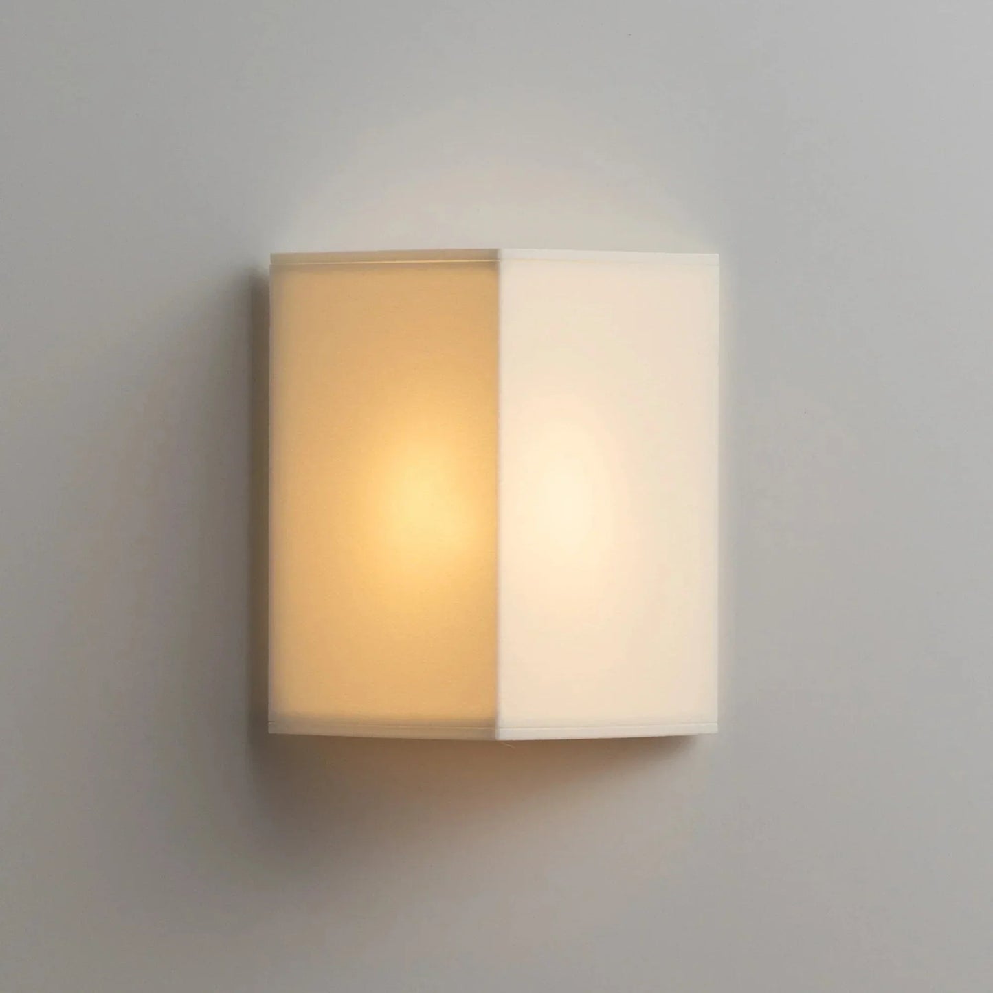 Textile Wall Light in Simple Zen Design