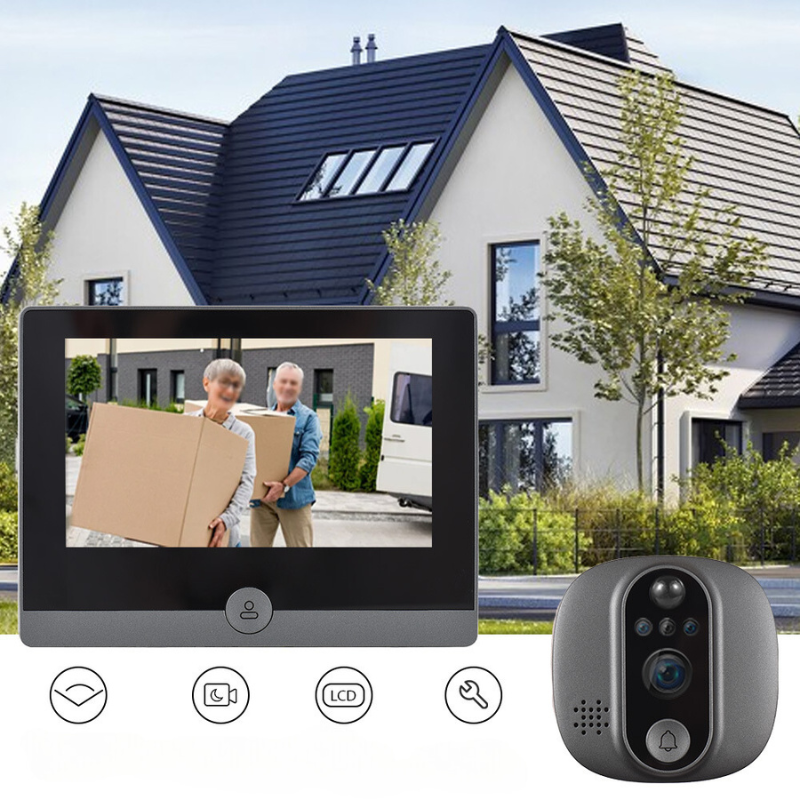 Wireless Doorbell with Wide Angle Night Vision - Fesara