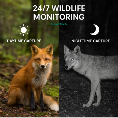 Motion Activated Night Vision Game Camera