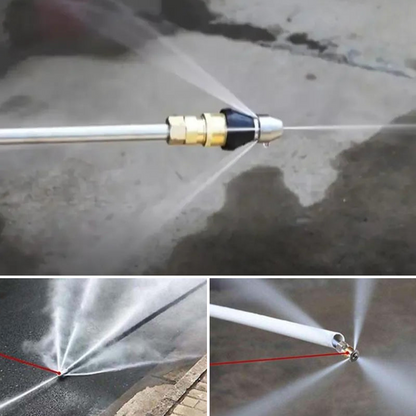 Powerful Sewer Jetting Nozzle – Heavy Duty Pipe Cleaner Sprayer