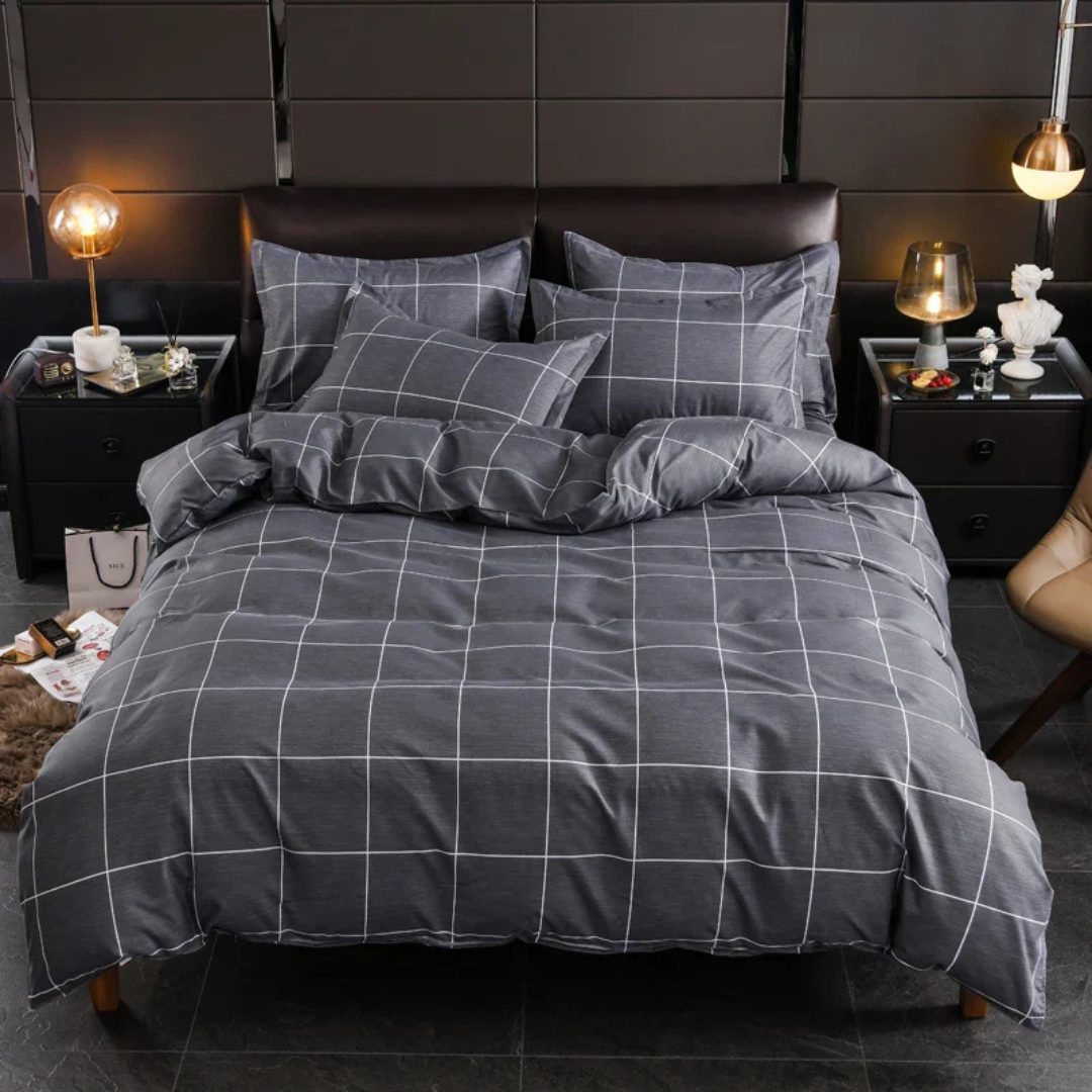 Soft Plush Bedding Duvet Cover Set