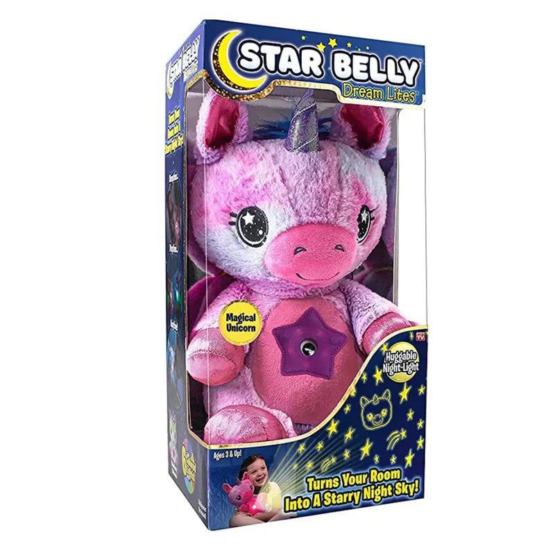 Colorful Soft Plush Night Lamp for Kids - Fesara