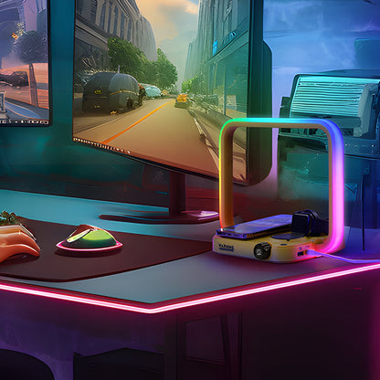 Colorful Wireless Charging LED Desk Light