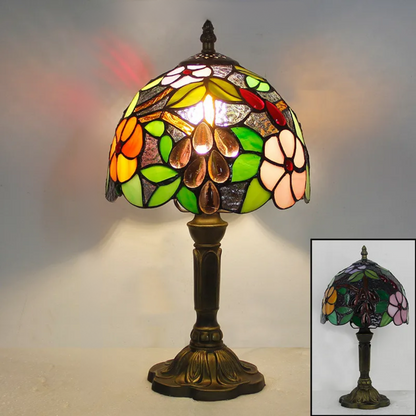 Stylish Rechargeable LED Tiffany Table Light