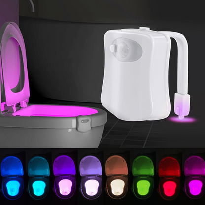 Bright Toilet Night Light with Motion Activated Sensor - Fesara