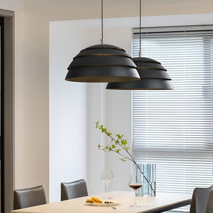 Simple Round Hanging Light Fixture