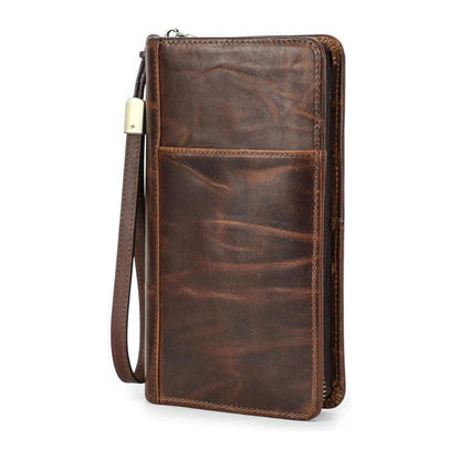Premium Leather Passport Wallet RFID Protected - Fesara
