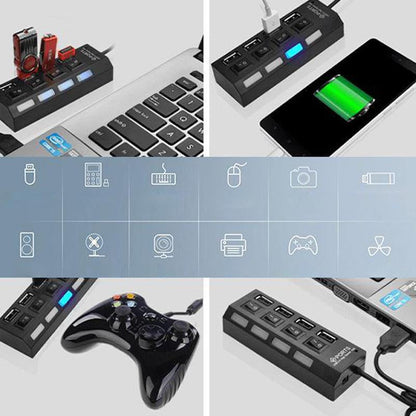 Fast USB Multi-Port Adapter Hub
