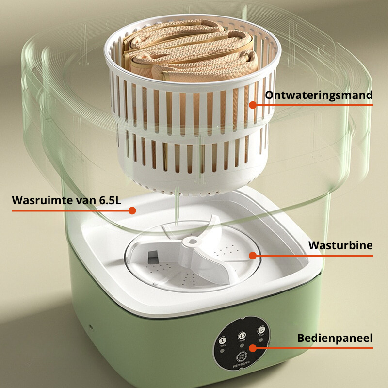 Portable Compact Mini Laundry Washer Dryer