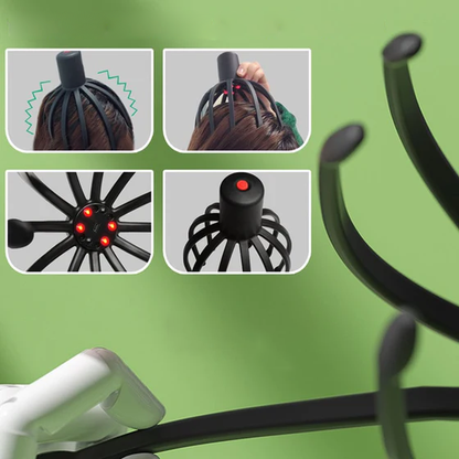 Relaxing Octopus Shiatsu Massager Head