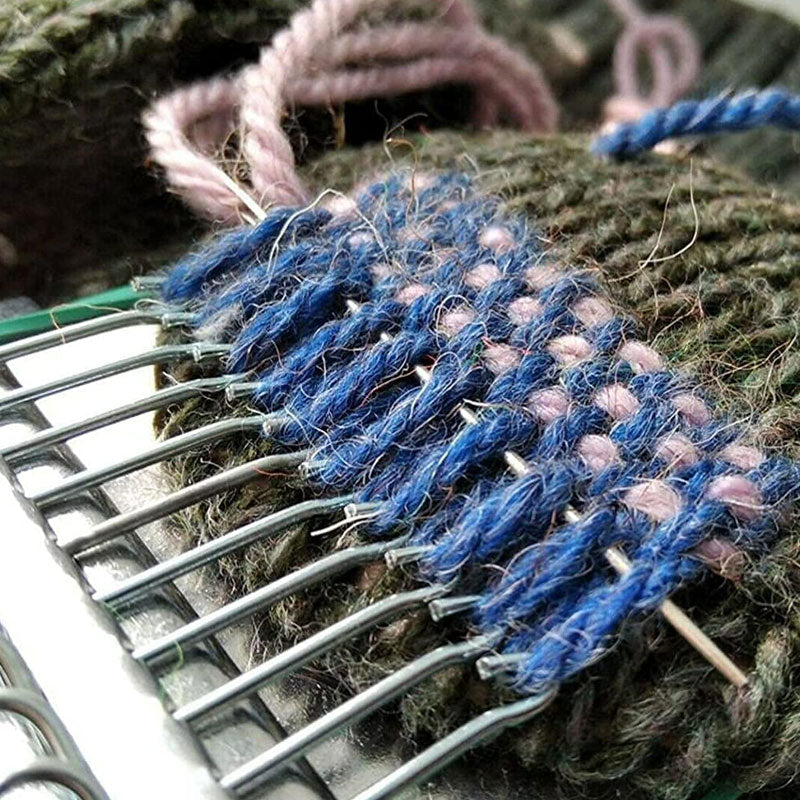 Compact Handheld Weaving Loom Tool